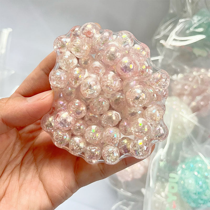 Crystal Ice Crust Squeezing Toy 3pc