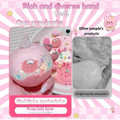 DIY Handmade Ball Slime Handmade Ball Leather Noisy Material Pack