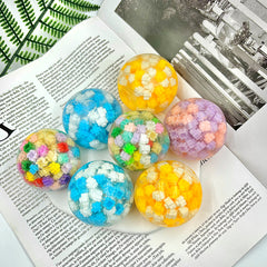 Building block decompression ball