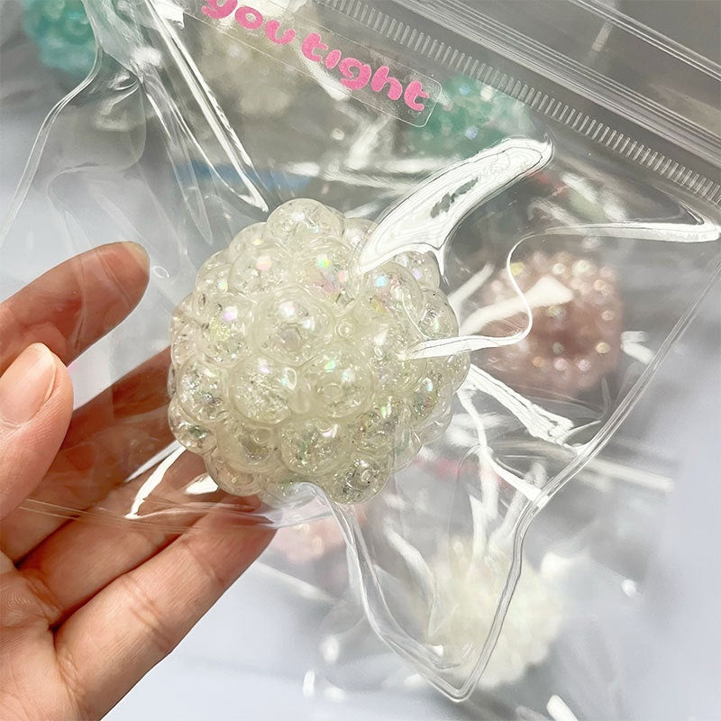 Crystal Ice Crust Squeezing Toy 3pc
